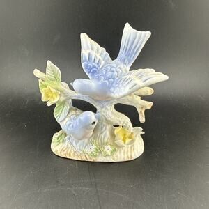 Vintage Lefton China Blue Bird Hand Painted Figurine